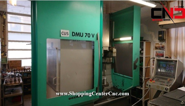 پارامتر های دستگاه سی ان سی پنج محور DECKEL MAHO DMU 70 V با کنترل HEIDENHAIN 426PA